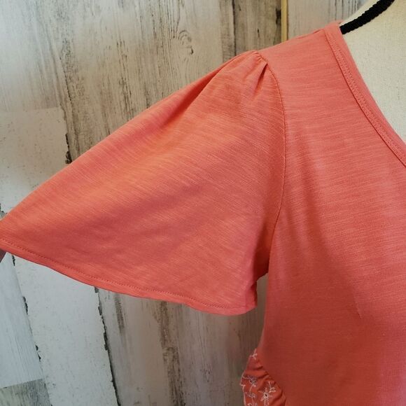 Matilda Jane Eyelet Tee Sz S - Picture 3 of 11